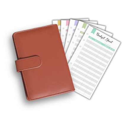 advanced budgeting journal from leather